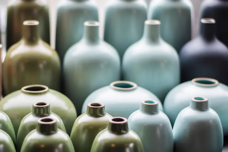 Théière artisanale en céramique