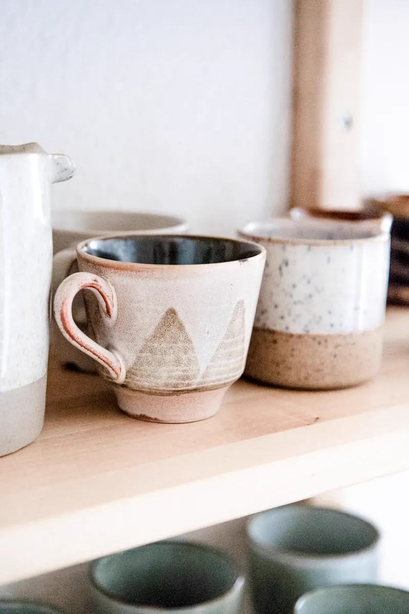 Tasse à thé en porcelaine