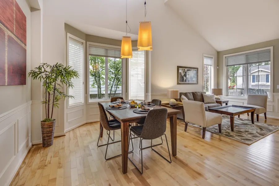 Chambre Deluxe — intérieur bois et laine