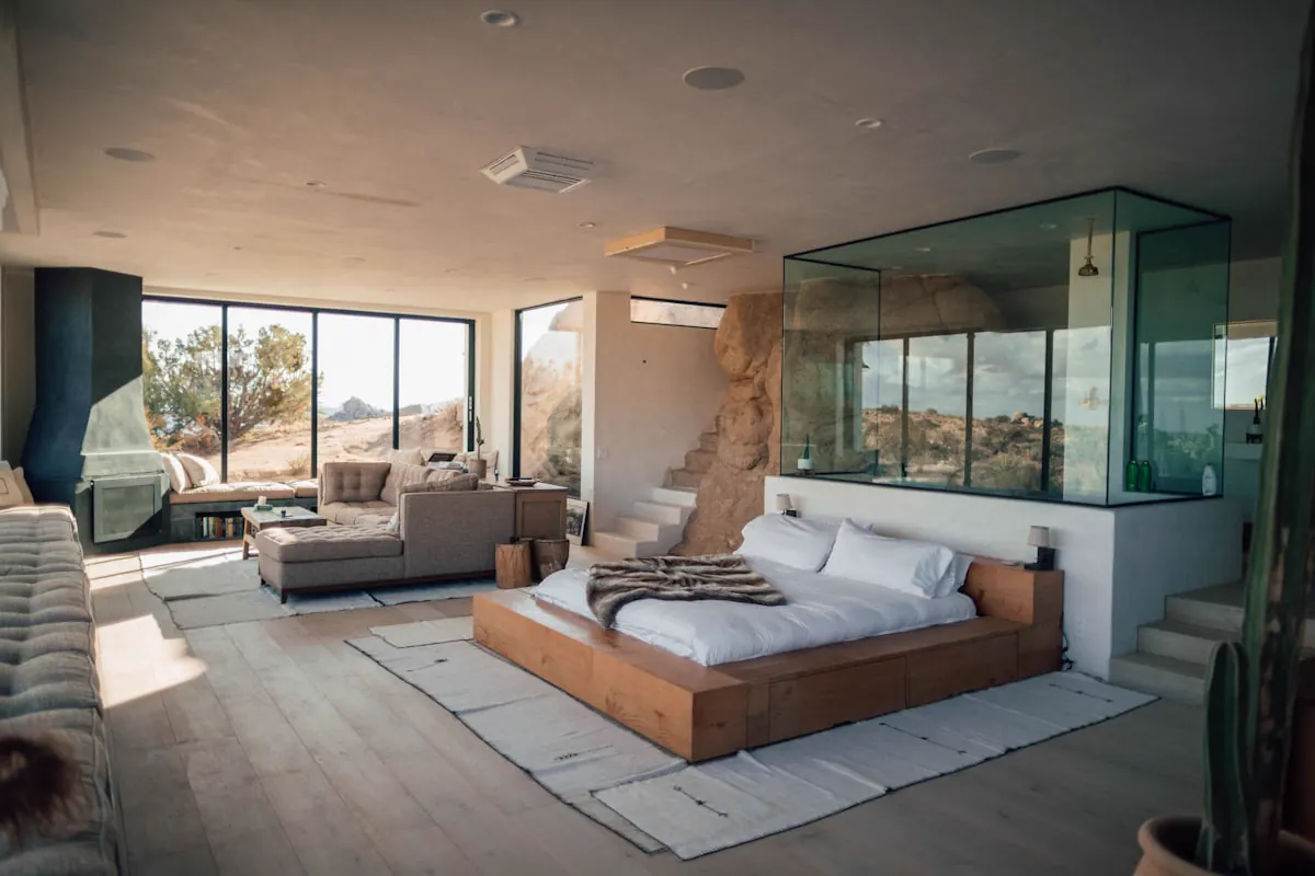 Penthouse avec jacuzzi et vue sur le lagon